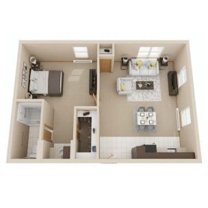 Maple floor plan